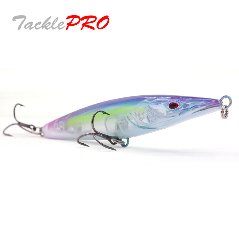TacklePRO PE22 topwater StickBait Wobblers Lure 110mm 16g Long Casting  Pencil Floating Hard Fishing Bait Mustad Hooks - Price history & Review, AliExpress Seller - TacklePRO Store