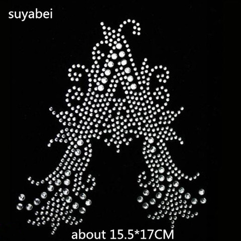 Big letter strass applique hot fix motif iron on crystal transfers design hot fix rhinestone designs iron on transfer patches ► Photo 1/1