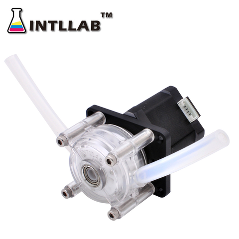 Peristaltic Pump stepper 12V DC, High Flowrate for Aquarium Lab Analytical ► Photo 1/4