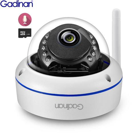 Gadinan 5MP Wifi ONVIF Wireless/Wired Audio Record Email Alert Xmeye Cloud Vandal-proof Waterproof Outdoor Dome iCSee IP Camera ► Photo 1/6