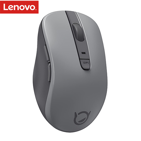 Lenovo Xiaoxin BT Wireless Mute Mouse With1600DPI Bluetooth 3.0/5.0 Smart Sleep Function Dark color Mice for Windows 7 8 10 ► Photo 1/4