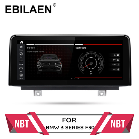 Android 10.0 Car multimedia Player for BMW F30 F20 F31 F22  F21 F32 F33 F36 Original NBT System  Autoradio GPS Navigation IPS 4G ► Photo 1/6