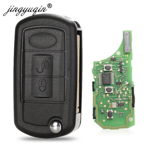 jingyuqin 315 / 433MHz 3 Buttons Flip Folding Remote Control Key Remote Car Key Fob For RANGE ROVER Sport Land Rover Discovery 3 ► Photo 1/5