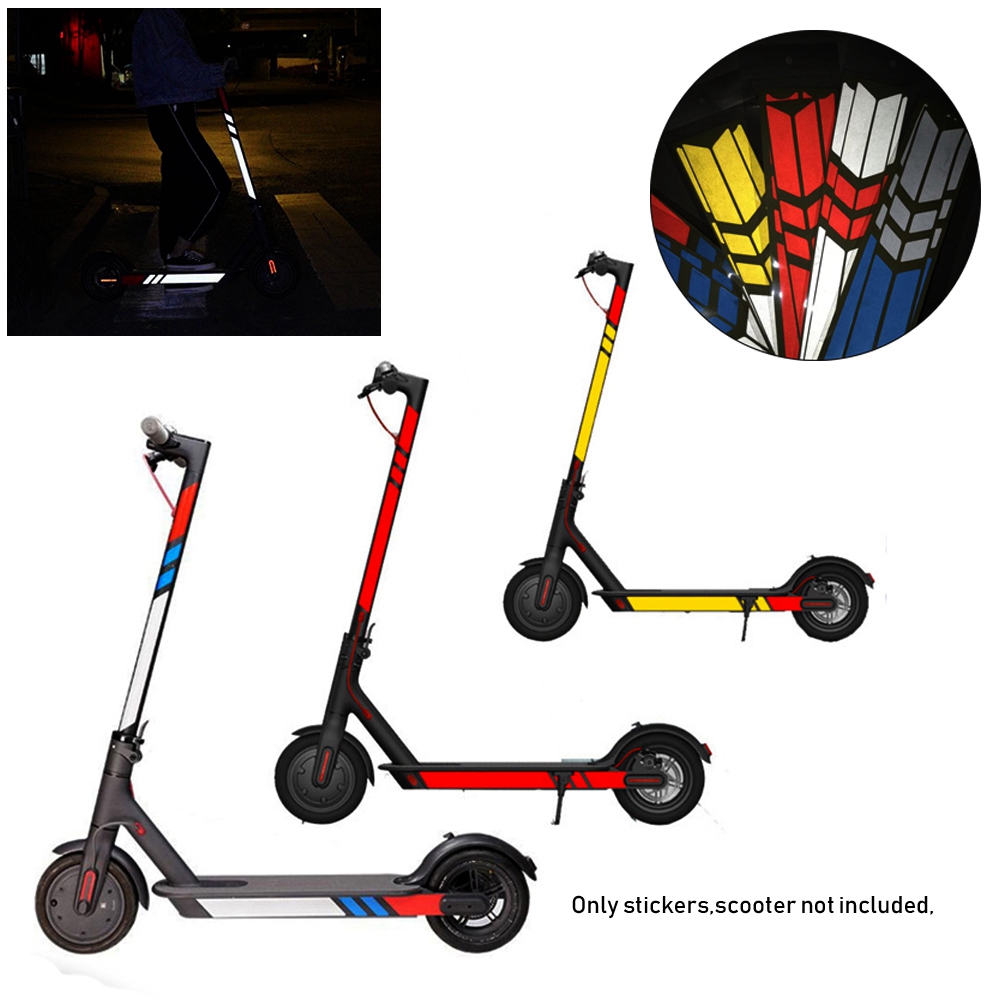 Reflective Sticker Styling Set For Xiaomi Mijia M365 M365 Pro Electric Scooter