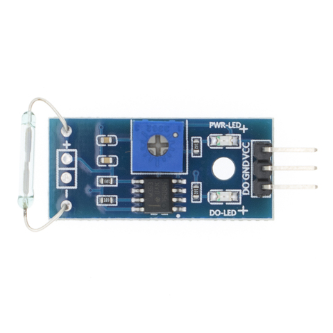 LM393 Reed Sensor Module Magnetron Module Reed Switch Magnetic Switch for arduino ► Photo 1/6