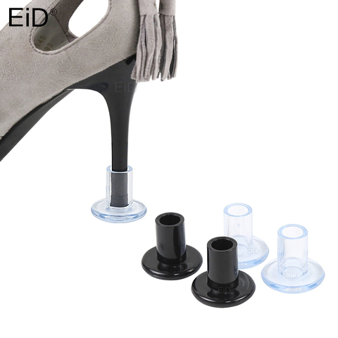 2pcs Pvc High Heel Protectors Anti-slip Heel Stoppers Cover for Latin Stiletto Wholesale Dropshipping Women Shoe Care Tool Pads ► Photo 1/6