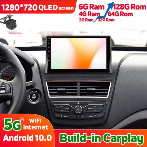 64GB Android 2 Din Car Radio Dvd Multimedia Player GPS For FAW BESTURN X40 2022 Autoradio Bluetooth Navigation Stereo Head Unit ► Photo 1/6