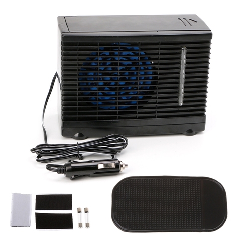 60W Adjustable 12V Car Air Conditioner  Cooler Cooling Fan Water Ice Evaporative ► Photo 1/6