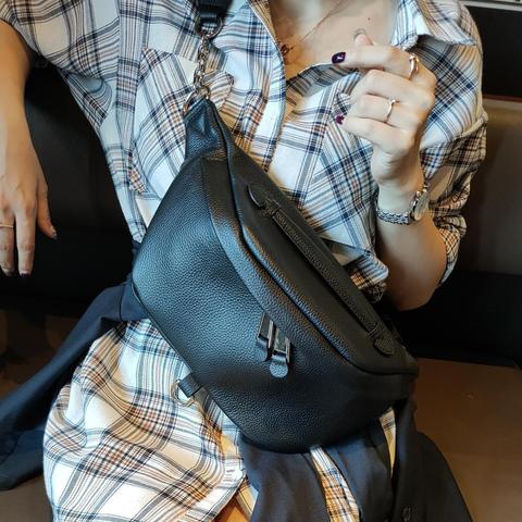 BRIGGS Belt Bag Waist Packs For Women Designer Brand Luxury Bag Quality Female Genuine leather Bag Fanny Pack Bags For Women ► Photo 1/6