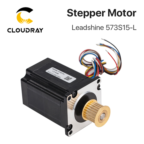 Cloudray Leadshine 3 phase Stepper Motor 573S15 573S15-L for NEMA23 5.8A length 76mm Shaft 8mm ► Photo 1/6