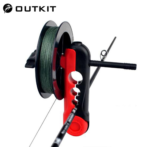 OUTKIT Fishing Line Spooler Adjustable for Various Sizes Rod Bobbin Reel Board Winder Reel Spool Spooler Universal Fishing Tools ► Photo 1/6