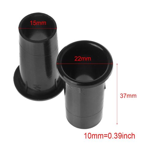 2 Pcs  Speaker Port Tube Bass Reflex Vent Ventilation Connector 2-3