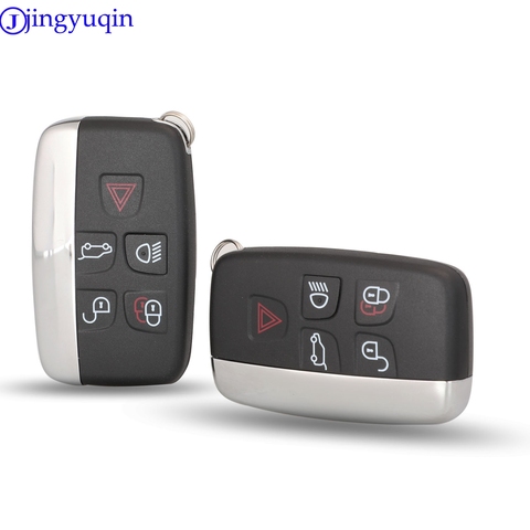 jingyuqin Remote Key Case Shell Cover For Land Rover Evoque Discovery 4 Rover Evoque For XE XFL et Jaguar Freelander ► Photo 1/6