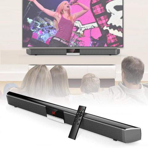 SR100 PLUS Home Theater Wireless Subwoofer Bluetooth Soundbar Speaker with 4pcs 52mm Full Frequency Horn + 2pcs 50120 Bass Unit ► Photo 1/6