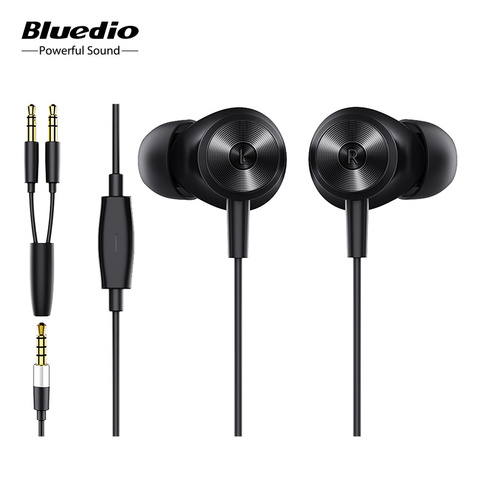 Bluedio Li wired earphone sport earbuds wired headset with Y-shape wire built-in microphone for phone computer laptop ► Photo 1/1