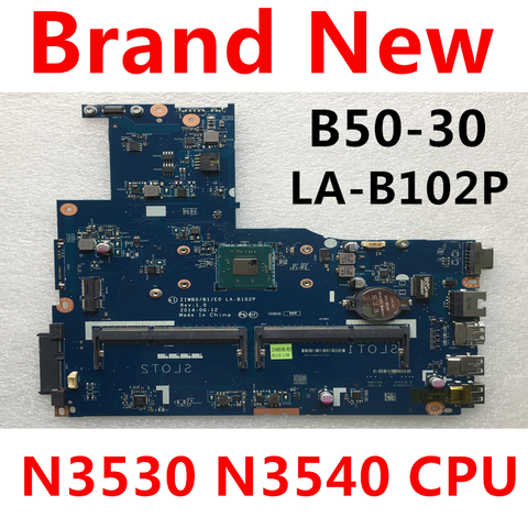 Free shipping New ZIWB0/B1/E0 LA-B102P mainboard for Lenovo B50-30 notebook Motherboard ( for intel N3530 N3540 CPU ) Test OK ► Photo 1/6