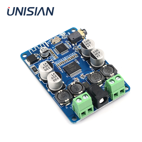 UNISIAN TDA7492 Bluetooth Audio Amplifier Board 2.0 Channel  BluetoothPower Amplifier Board Plafond Speaker 2x25W DC10V-25V ► Photo 1/2