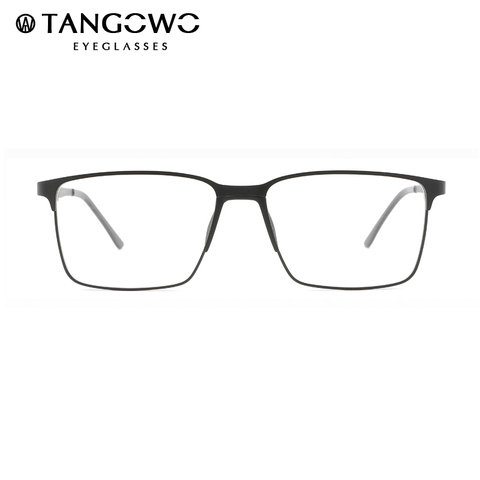 Glasses Frame Men Alloy Prescription Glasses Blue Light Glasses  Myopia Glasses Square Metal Eyeglasses Men Computer Glasses ► Photo 1/6