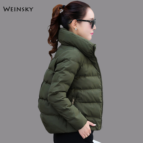 2022 New Winter Women Jacket  Female Long Sleeve Warm high quality Parka Coats And Tops ► Photo 1/5