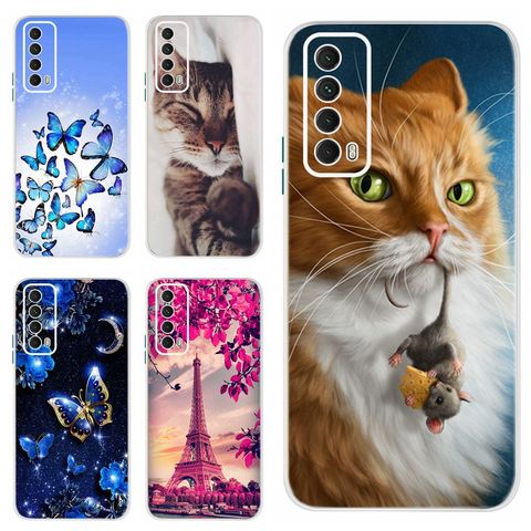 For Huawei P Smart 2022 Case PPA-LX2 Soft Slim Cute Silicone Phone Cases For Huawei PSmart 2022 Back Cover Protector Shell Coque ► Photo 1/6