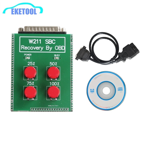 W211 SBC Recovery by OBD ABS/SBC Tool For Mercedes-Benz SBC Reset Tool  With SBC systems OBD2 Repair Code C249F ► Photo 1/6