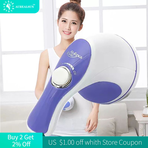 Body electric Massager Relaxation saude Spin Slimming healthcare Massage Device cellulite massageador portatil eletrico Burn Fat ► Photo 1/6