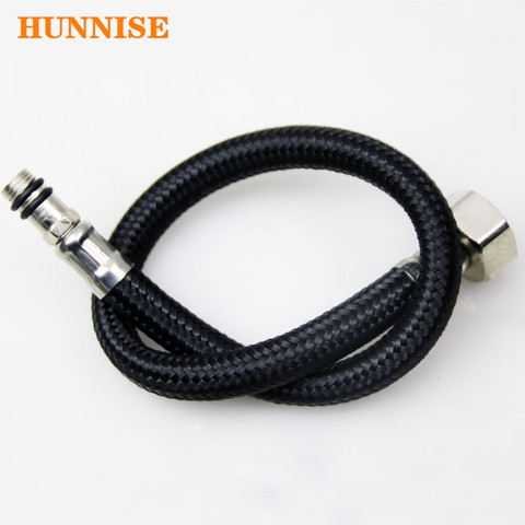 Nylon Flexible Hose Hot Cold Water Faucet Hose G1/2 Connector Flexible Hose Quality Nylon Plumbing  Hose with 60cm Flexible Hose ► Photo 1/6