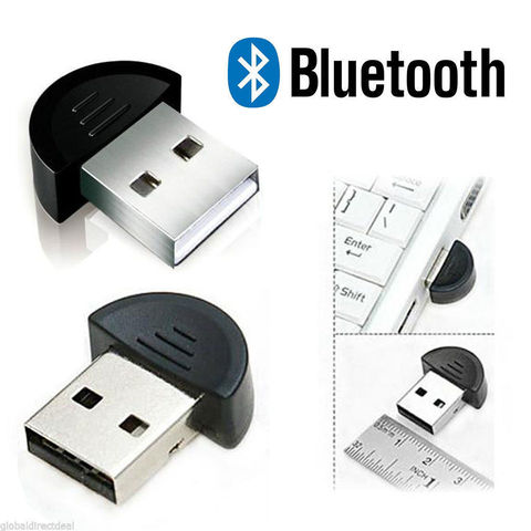 New Mini USB2.0 EDR Wireless Bluetooth Dongle Adapter Laptop PC Win Xp Win7 8 10 ► Photo 1/6