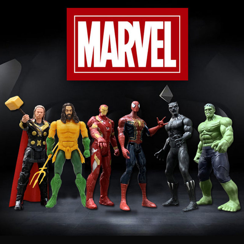 Marvel Avengers Superhero SpiderMan Thor Hulk Wolverine Action Figures Toys&Gift 
