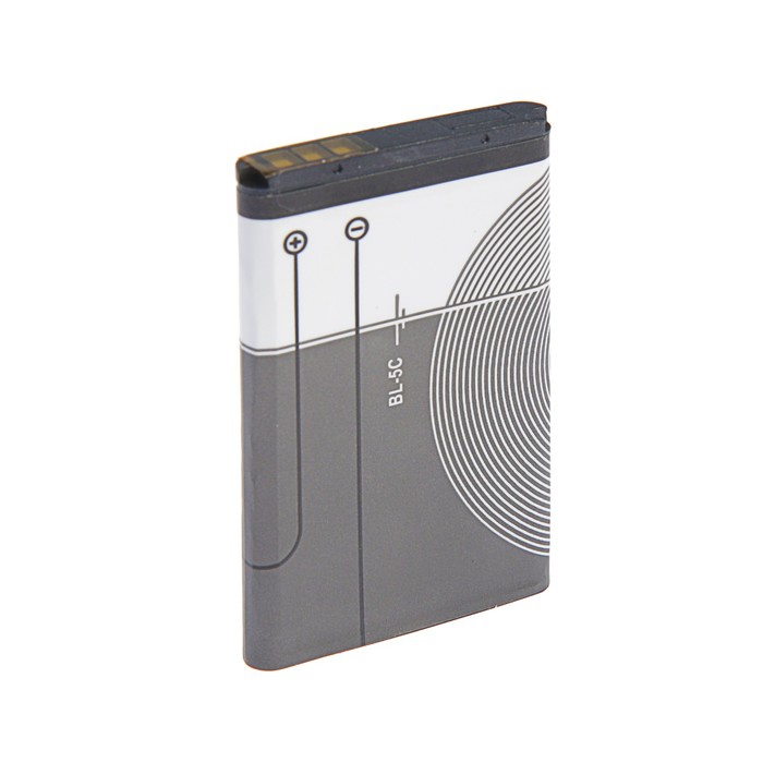 LuazON BL-5C battery, for portable speakers, mobile devices, 3.7 V, 1020 mAh ► Photo 1/6