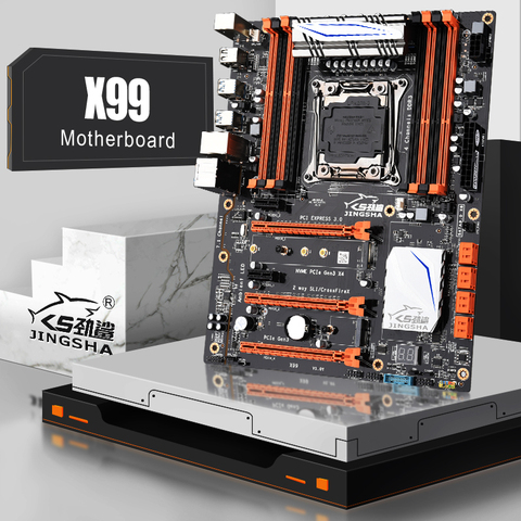 JINGSHA motherboard X99 chipset mainboard lga 2011-3 mother board support Intel Xeon E5-2678v3 / 2669v3 / 2649v3 / 2629v3 ► Photo 1/6