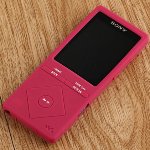 For Sony Walkman NWZ A15 A17 A25 A27 Rubber Gel Silicone Cover Case Back Skin Case Protector Film Strap ► Photo 1/6