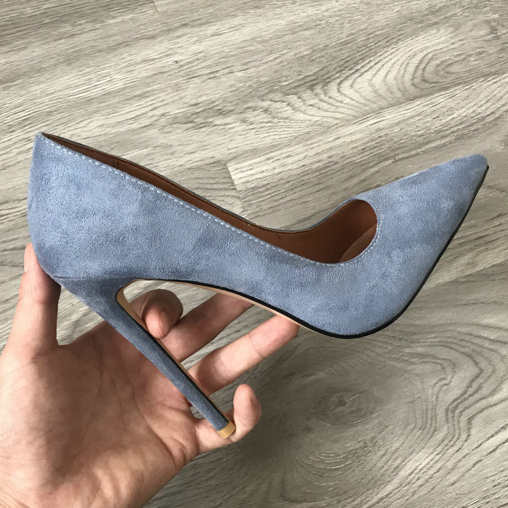 Vaneel Womens vadxpt Pointed-Toe 12CM Stiletto Slip-on Pumps-Shoes Shoes