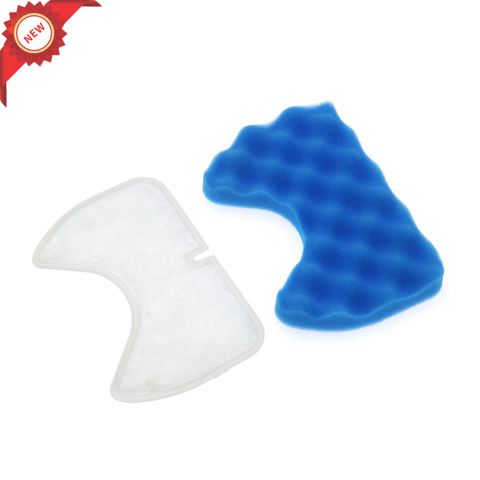 1PC Blue Sponge Hepa Filter & 1PC Cotton Filter for Samsung DJ97-00492A SC6520/30/40/50/60/70/80/90 SC68 Vacuum Cleaner Parts ► Photo 1/6