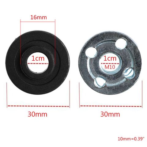 2Pcs Angle Grinder Replacement Part Inner Outer Flange Set Fits for Makita 9523 B95A ► Photo 1/6