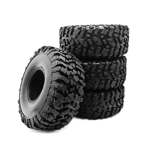 1PCS 2PCS 3PCS 4PCS 120MM 1.9INCH Rubber Rocks Tyres Wheel Tires for 1:10 RC Rock Crawler Axial SCX10 90047 D90 D110 TF2 For TRX ► Photo 1/6