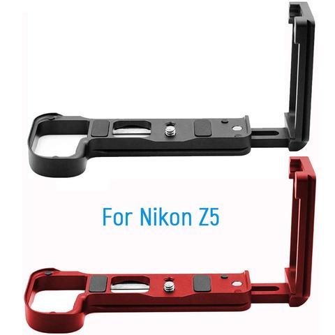 Quick Release L Plate Bracket Holder Hand Grip for Nikon Z5 ► Photo 1/6