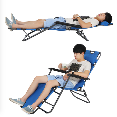 Outdoor Chair Office Chair Siesta Folding Lounge Chair Folding Siesta Bed Beach Chair ► Photo 1/3