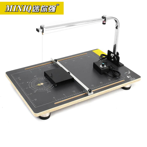 MINIQ 220V Board Hot Wire Styrofoam Cutter Foam Cutting Machine Working Table Tools ► Photo 1/6