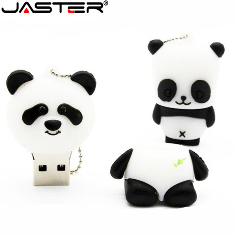 JASTER Animal Panda  USB Flash Drive mini Panda pen drive  special gift fashion hot sale cartoon 4GB/8GB/16GB/32GB/64GB ► Photo 1/6