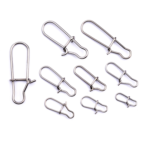 Fishing Accessories 50pcs/lot Nice Snap Fishing swivel Hook Lure Connector High Quality Fishing Trackle Goods for fishing ► Photo 1/6