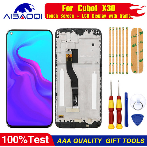 New Original Touch Screen LCD Display LCD Screen For Cubot X30/C30 Replacement Parts + Disassemble Tool ► Photo 1/4