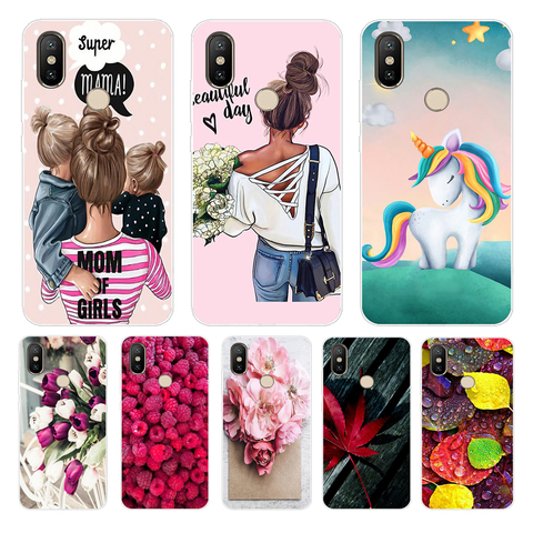 For Xiaomi Mi A2 Case Cover Silicon phone Case for Xiaomi Mi A2 Lite Cases Soft TPU Back Cover For Xiaomi MiA2 Mi A 2 MiA 2 lite ► Photo 1/6