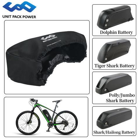 UPP Top Quality Waterproof Bag Dustproof Anti-mud Cover for Hailong/Shark/Dolphin/Polly/Tiger Style Lithium eBike Batteries ► Photo 1/6