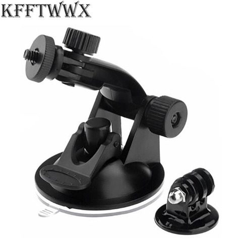 KFFTWWX Suction Cup for Gopro Accessories Hero 9 Black 8 7 6 5 4 Car Suction Cup Mount for YI 4K SJ4000 Camera Smartphone GPS ► Photo 1/6