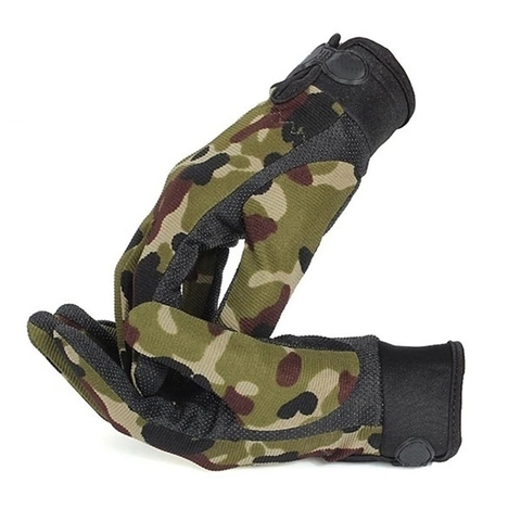 Mens Lightweight Breathable Tactical Gloves Riding Non-slip Wearable Full Finger and Half Finger Gloves ► Photo 1/6