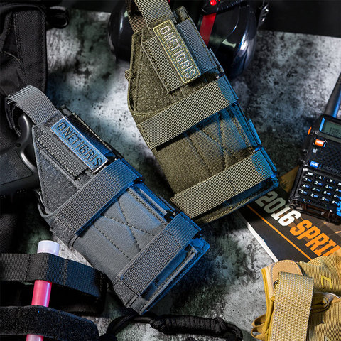 OneTigris Tactical Gun Holster Molle Modular Belt Minimalist Pistol Holster for Glock 17 19 22 23 31 32 34 35 ► Photo 1/6