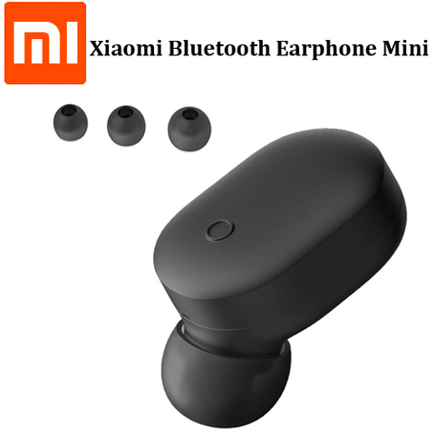 Original Xiaomi Mi Wireless Bluetooth Earphone Mini Single Headset Bluetooth 4.1 IPX4 Waterproof Build-in Mic Handfree Earbuds ► Photo 1/1
