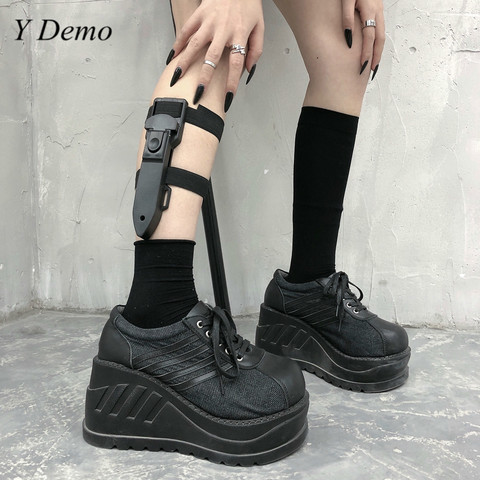 Hardcore Punk Dark Leg Ring Women Fashion Lace Up Leg Accessory Harajuku Gaiters ► Photo 1/6