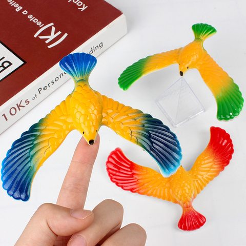 Random Color Children Novelty Balance Eagle Bird Funny Learning Magic Box Balance Bird Educational Montessori Toys Kid Gift ► Photo 1/5